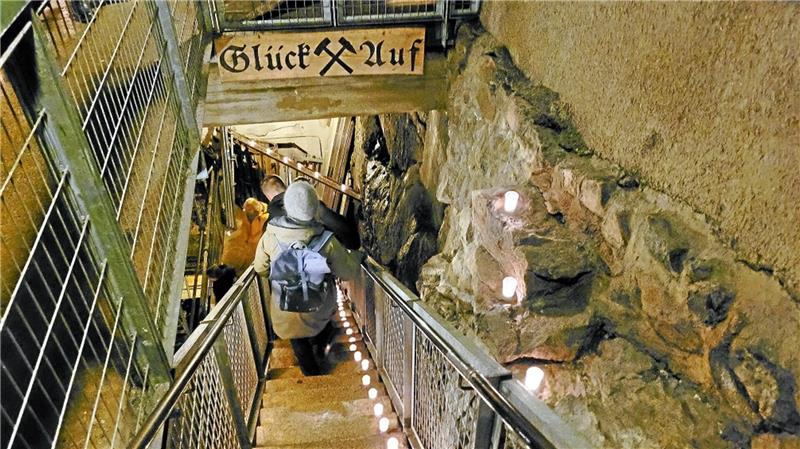 So schön weihnachtlich wird es im Welterbe im Harz Die Grube Samson lädt auch dieses Jahr zum Lichterglanz.
