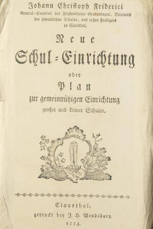 Streifzug durch die Geschichte der TU Clausthal Die Gründungsurkunde der späteren TU Clausthal.