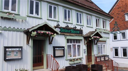 Die „Grüne Tanne“ am Markt ist lange der Anlaufpunkt für Feiern und Zusammenkünfte in der Bergstadt gewesen.