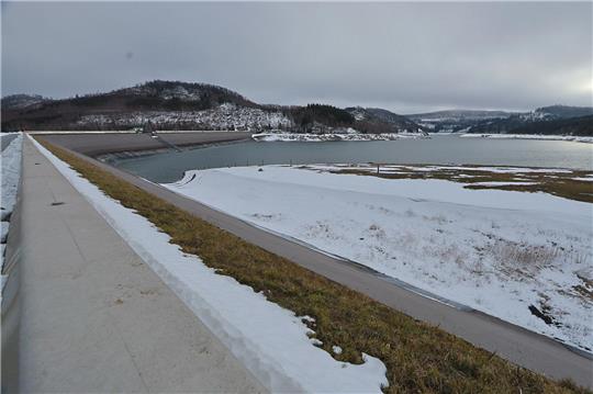 Blick auf die Granetalsperre