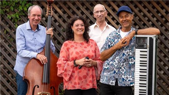 Die Gruppe Mikel & the Boogie-Cats spielt beim Freitags-Kickoff am Museumsufer.