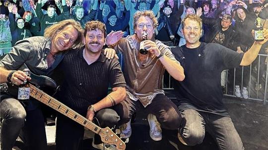 Die Gruppe ¡TILT! beim Goslarer Altstadtfest.