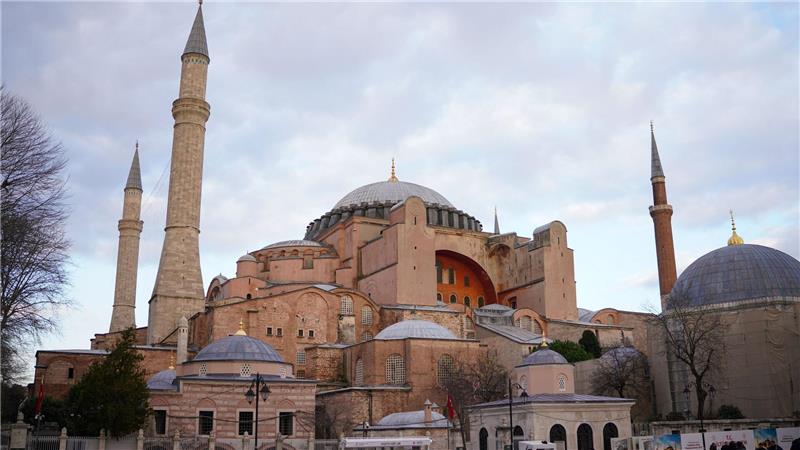 Die Hagia Sophia: Das im 6. Jahrhundert erbaute Wahrzeichen Istanbuls war ursprünglich eine christliche Kirche, dann bis in die 1930er Jahre ein muslimisches Gotteshaus. (Archivbild)