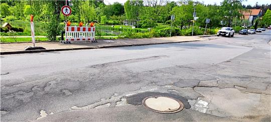 Die Hahnenkleer Parkstraße wird für 2,5 Millionen Euro saniert.  Foto: HTG