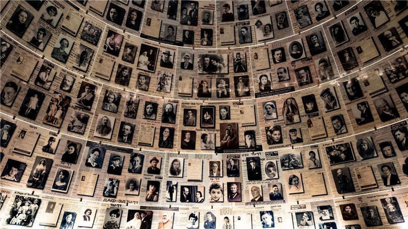 Die Halle der Namen in der Holocaust-Gedenkstätte Yad Vashem in Jerusalem. (Archivbild)