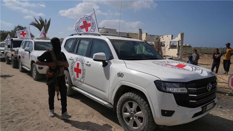 Gaza-Abkommen: Hamas übergibt weitere Leiche Die Hamas hat eine weitere Leiche an das Rote Kreuz übergeben, bei der es sich mutmaßlich um eine getötete Geisel handelt. (Archivbild)