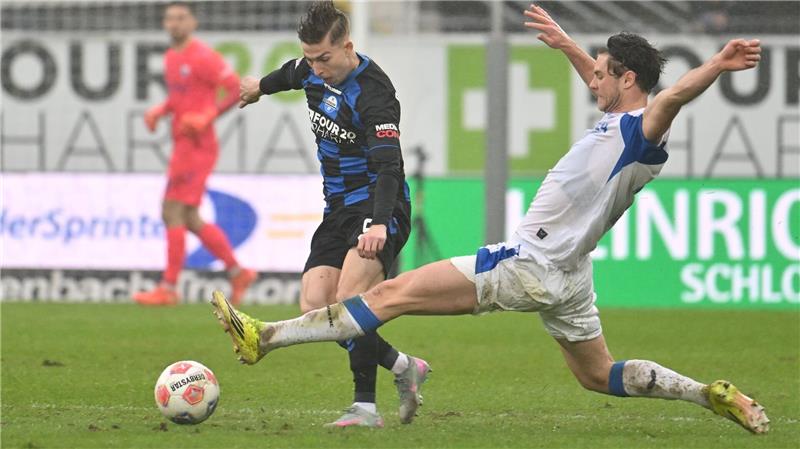 Die Hertha-Profis waren in Paderborn meist einen Schritt zu spät.