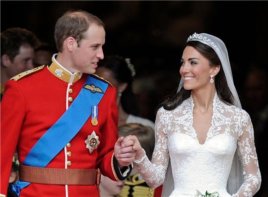 Die Hochzeit des britischen Prinzen William und seine Frau Kate, Herzogin von Cambridge, ist 13 Jahre her.