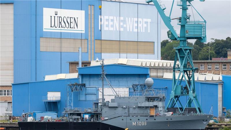 Werften rechnen beim Marineschiffbau mit mehr Aufträgen Die IG Metall hat Betriebsräte von 25 Werften befragt, die sowohl den militärischen als auch den zivilen Schiffbau repräsentieren. (Archivfoto)
