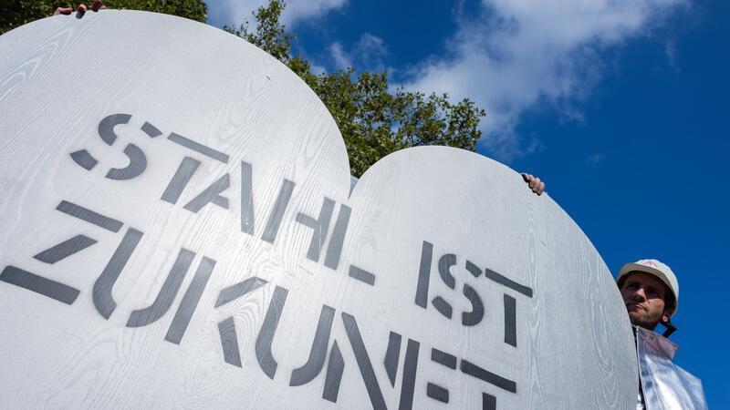 Welche Zukunft hat Stahlindustrie? Debatte bei „Stahlgipfel“ Die IG Metall sieht die Zukunft der deutschen Stahlindustrie in klimaneutral hergestelltem Stahl.