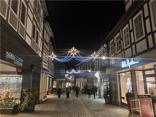 Die Innenstadt von Goslar in den Abendstunden. Foto: Sowa