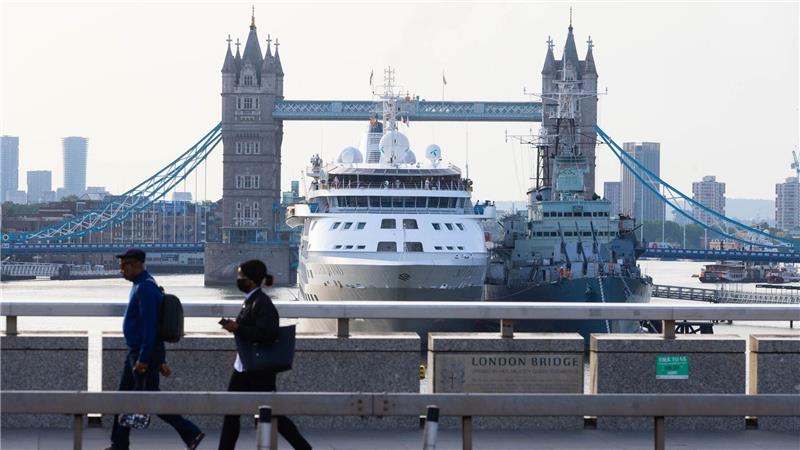 Klimaschutz-Paket für die Schifffahrt vorerst gescheitert Die Internationale Seeschifffahrtsorganisation IMO hat ihren Sitz in London nahe der Themse. (Archivbild)