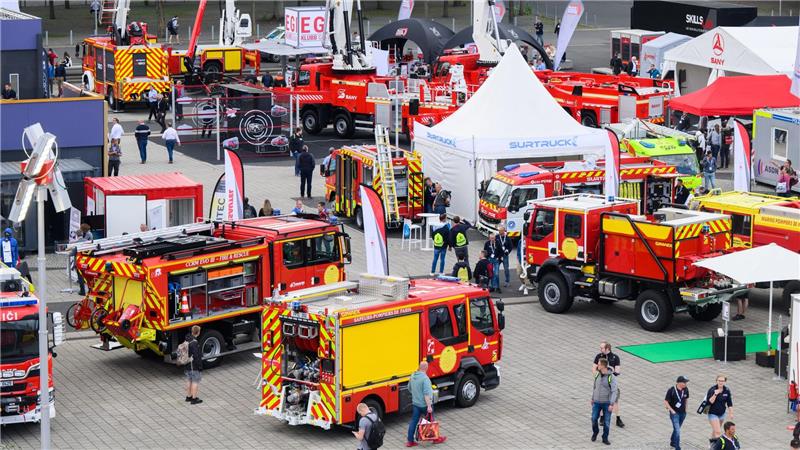 Die Interschutz fand zuletzt 2022 statt. (Archivbild)