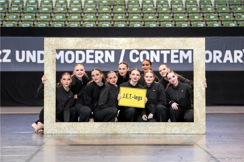 Die J.E.T.-Legs des MTV Goslar belegen in Berlin zum zweiten Mal in Folge Rang sechs in der Regionalliga Nord/Ost im Jazz- und Modern Dance. Foto: jmd-foto.de/Tschöpel