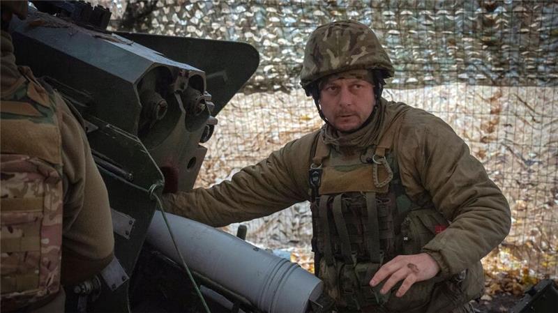 Nach Trumps Wahlsieg: Selenskyj mahnt Europäer zur Einheit Die Kämpfe in der Ostukraine dauern an. (Archivbild)