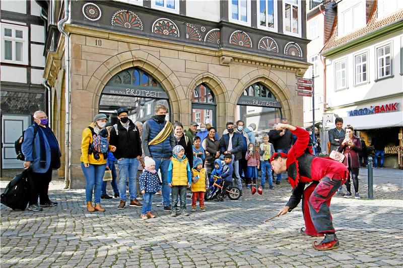 Die Kaisermeile in der Goslarer Altstadt war 2020 ein großer Erfolg, 2021 wird es nun eine etwas kleinere Neuauflage geben. Archiv-Foto: Epping