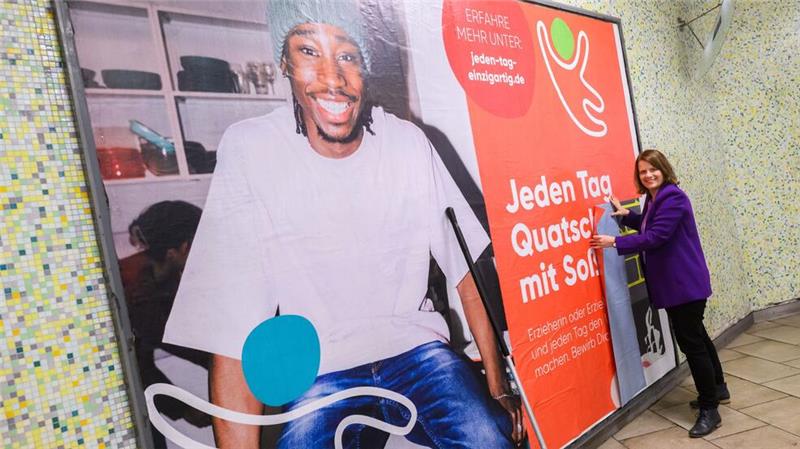 Die Kampagne ist „witzig, spritzig und farbenfroh wie der Beruf selbst“, sagt Hamburg.