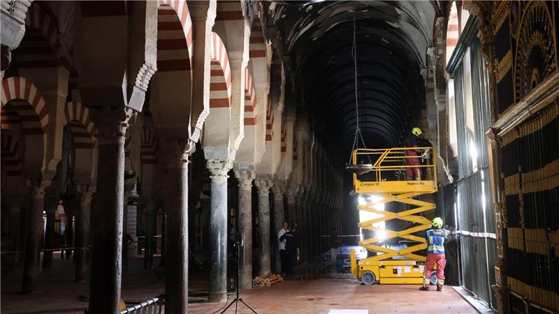 Flammen im Welterbe - Córdoba-Kathedrale entgeht Katastrophe Die Kathedrale ist ein Meisterwerk islamischer Architektur.