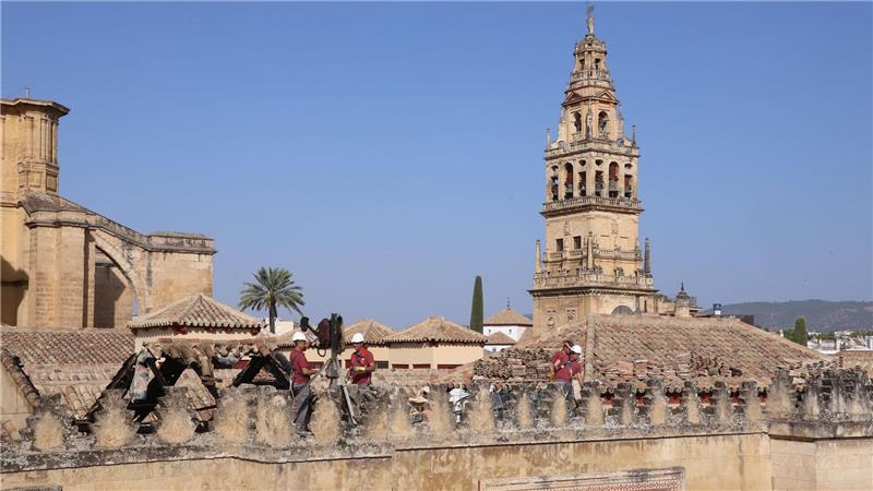 Flammen im Welterbe - Córdoba-Kathedrale entgeht Katastrophe Die Kathedrale ist eine der größten Touristenattraktionen Spaniens.