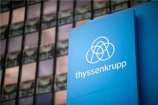 Die Konzernzentrale von Thyssenkrupp in Duisburg.