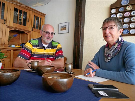 Die Koordinatoren vom „Netzwerk Helfen“: Heinz Broi und Dorothea Römpage. Foto: Potthast