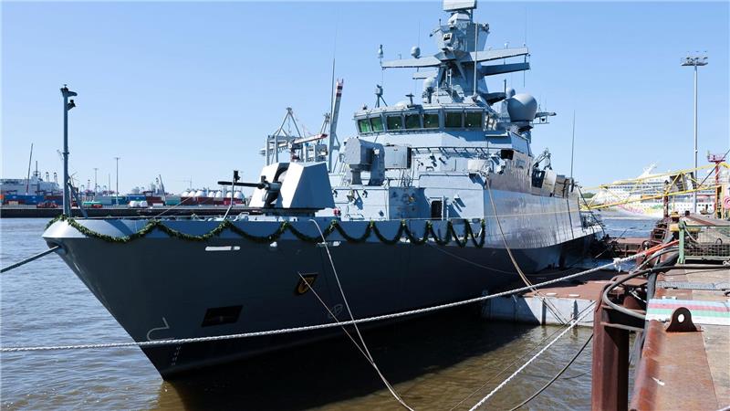 Die Korvette „Lübeck“ wird voraussichtlich 2028 an die Deutsche Marine übergeben.