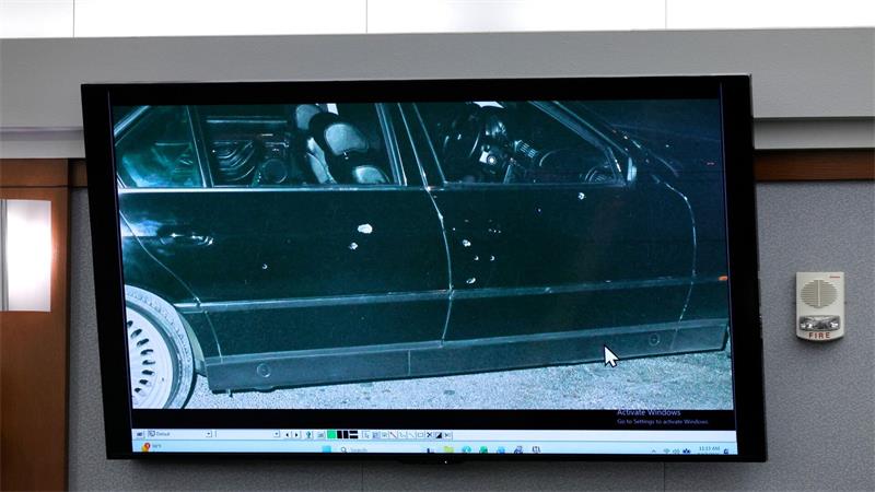 Prozess um Mord an Tupac Shakur geht in Endphase Die Kugeln durchsiebten das fahrende Auto des Rappers. (Archivbild)