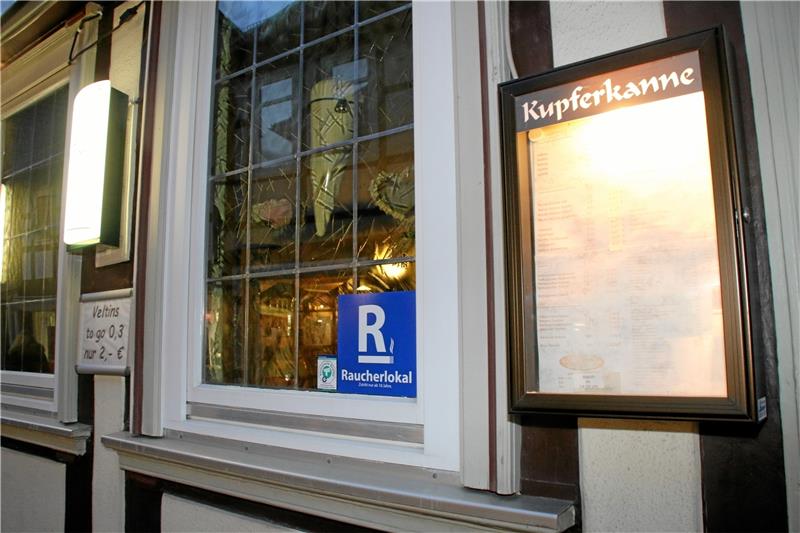 „Die Kupferkanne“: Rauchen erlaubt