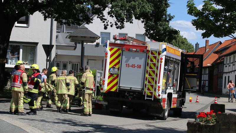 Rauchentwicklung im Fachwerkhaus in Othfresen Die L 500 wird für die Dauer des Einsatzes gesperrt.