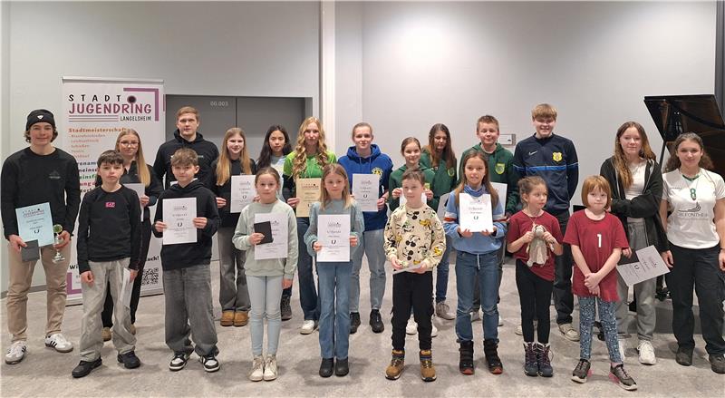Die Langelsheimer Kinder und Jugendlichen wurden als Stadt-, Kreis-, Bezirks-, Landes-, und Bundesmeister ausgezeichnet.