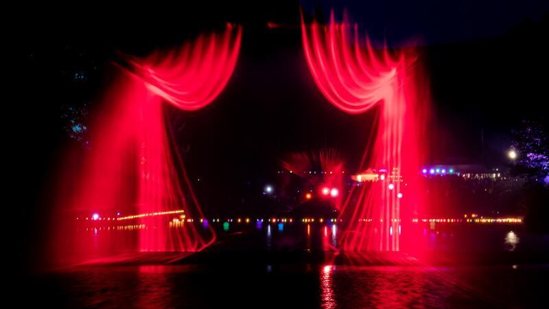 Vorverkauf für Altenauer Lichterfest startet am Montag Die Lasershow soll der Höhepunkt des Abends werden.