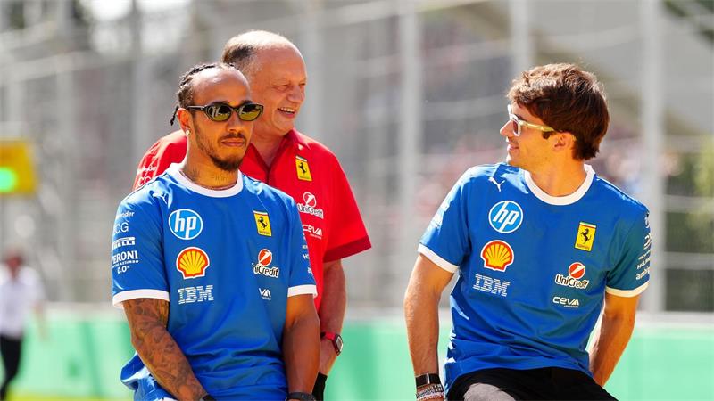 Im Luxus-Labyrinth von Lewis Hamilton Die Laune schwankt bei Ferrari. (Archivbild)