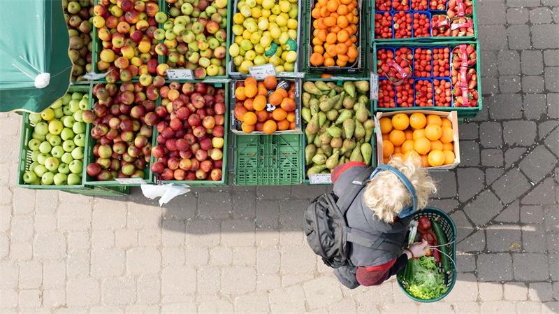 Fallende Ölpreise und Tankrabatt: Inflation sinkt deutlich Die Lebensmittelpreise sind im Juni kaum gestiegen. (Archivbild)