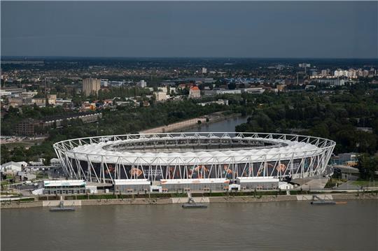 Die Leichtathletik-WM findet in Budapest statt.