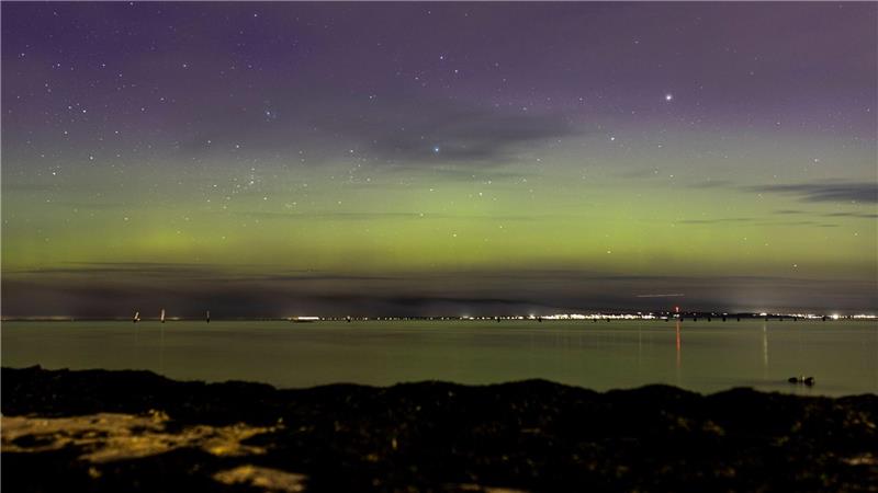 Magisches Südlicht über Australien und Neuseeland Die Lichter flackerten so intensiv wie schon lange nicht mehr.
