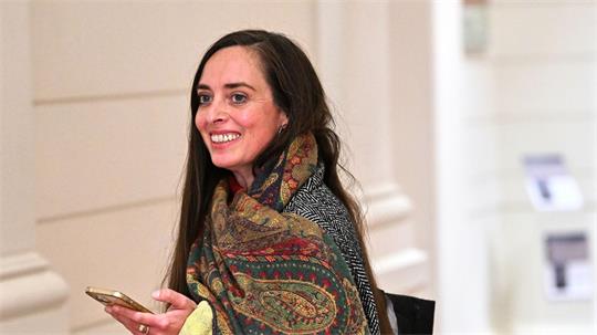 Die Linke-Politikerin Vanessa Emde wurde am 20. September neu in das Berliner Abgeordnetenhaus gewählt. (Archivbild)
