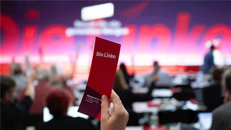 Wie weiter, Linke? Parteitag berät in Chemnitz Die Linke trifft sich diesmal in Chemnitz zu ihrem 9. Bundesparteitag. (Archivbild)