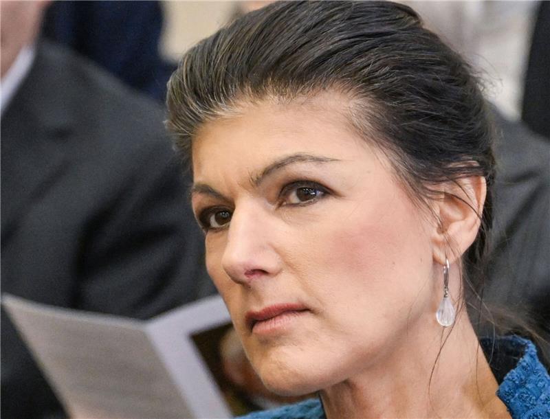 Umfrage: Wagenknecht-Partei wäre in Thüringen stärkste Kraft Die Linken-Politikerin Sahra Wagenknecht.