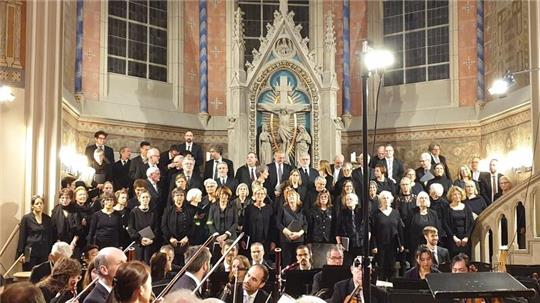 Die Lutherkantorei bei einem ihrer früheren Auftritte.