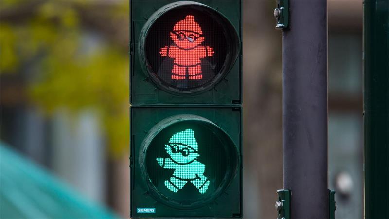 Ost-Ampelmännchen wird 65 – und hat kuriose Geschwister Die Mainzelmännchen regeln den Verkehr in Mainz. (Archivbild)