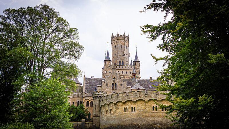 Die Marienburg ist derzeit nur von außen zu bewundern.