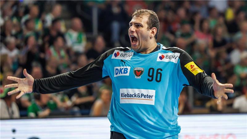 Die Mauer im Füchse-Tor: Dejan Milosavljev.