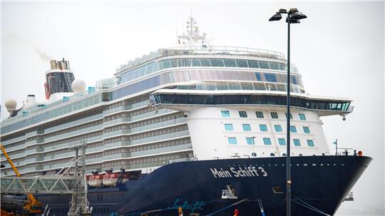 Die „Mein Schiff 3“ hat Helgoland angesteuert. (Archivbild)