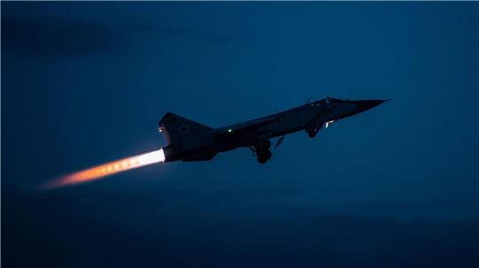 Die MiG-31 gehört zu den Standardmodellen der russischen Luftwaffe. (Archivbild)