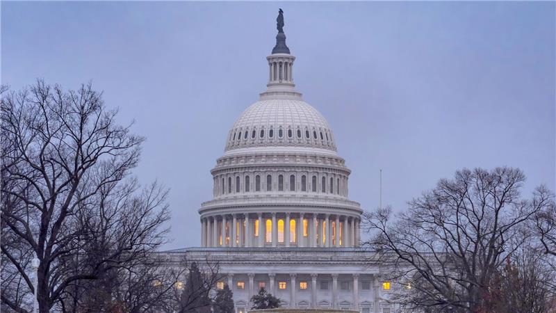 Jetzt auch noch Zolldebakel: Trumps Niederlagen häufen sich Die Midterms stehen im November an. (Archivbild)