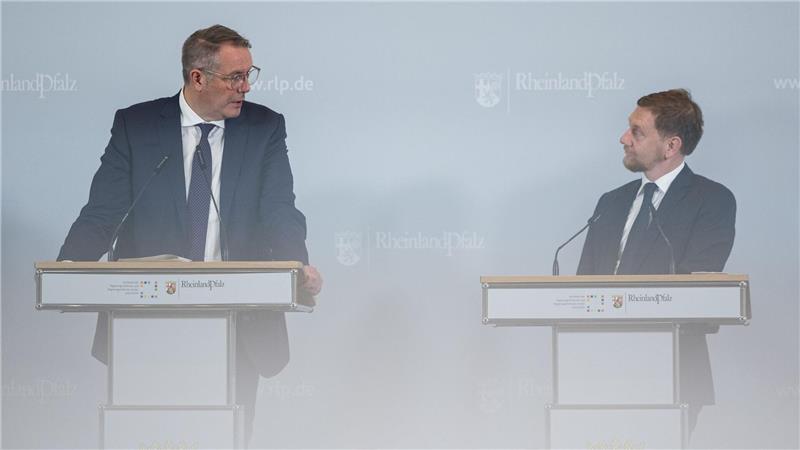 Die Ministerpräsidenten von Rheinland-Pfalz und Sachsen, Alexander Schweitzer (SPD) und Michael Kretschmer (CDU), werden die Ergebnisse der Beratungen vorstellen. (Archivbild)