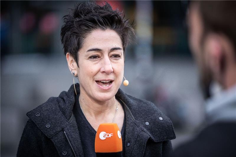 Warnstreik beim ZDF: „Morgenmagazin” und „heute” ausgefallen Die «MoMa»-Moderatorin Dunja Hayali.