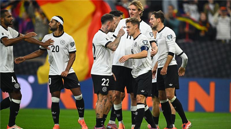 Mit Dreiklang nach Belfast: Gier, Galligkeit und gute Laune Die Nationalmannschaft erfreut wieder ihre Fans.