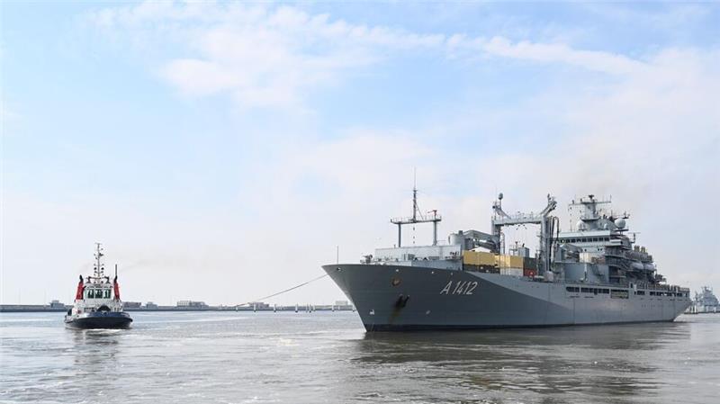 Die Operation hat die Besatzung der „Frankfurt am Main“ unter anderem nach New York, Honolulu und Tokio geführt. (Archivbild)