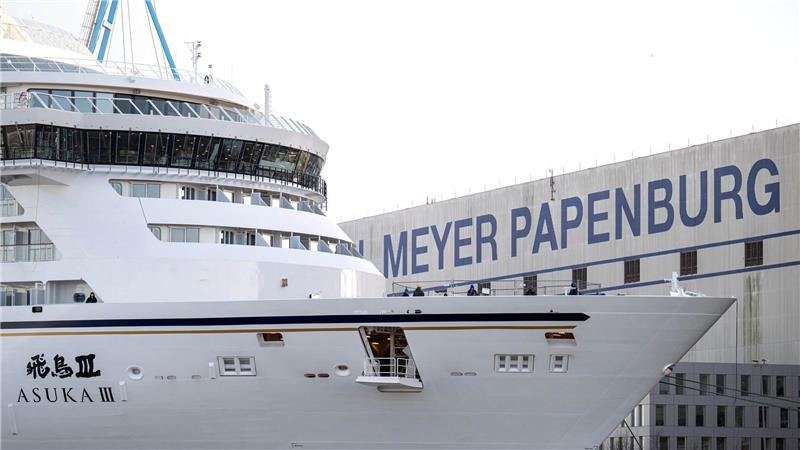 Die Orderbücher der Meyer Werft sind voll. (Archivbild)